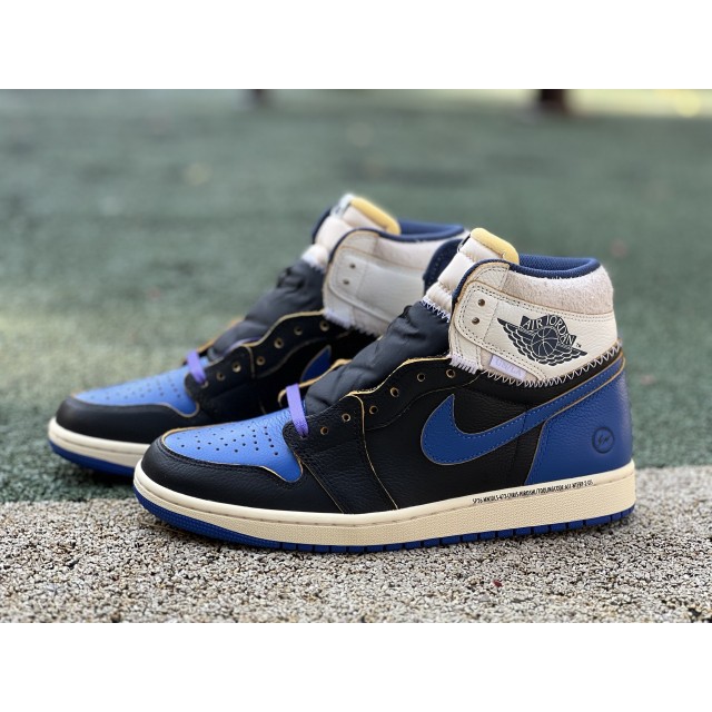 LJR BATCH Union LA x Fragment Design x Air Jordan 1 High Sport Royal IO7847-001