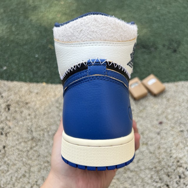 LJR BATCH Union LA x Fragment Design x Air Jordan 1 High Sport Royal IO7847-001
