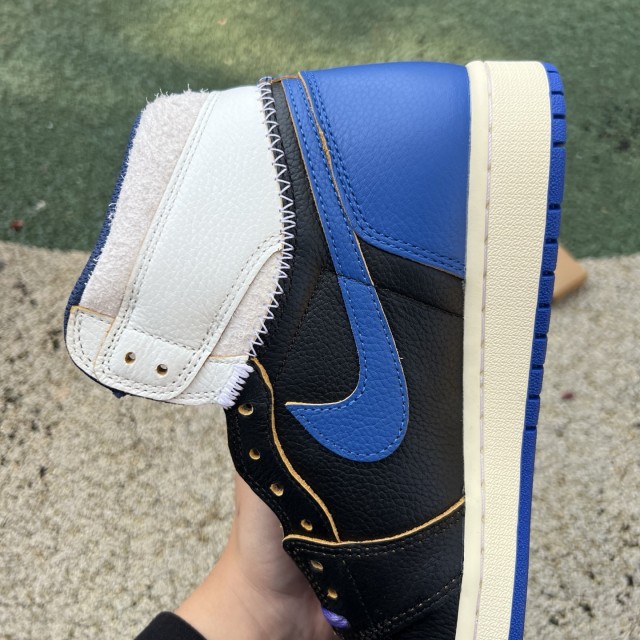 LJR BATCH Union LA x Fragment Design x Air Jordan 1 High Sport Royal IO7847-001