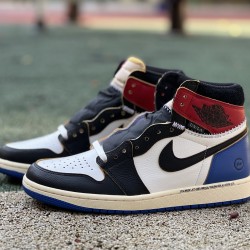 LJR BATCH Union LA x Fragment Design x Air Jordan 1 High Varsity Red Sport Royal IO7847-002