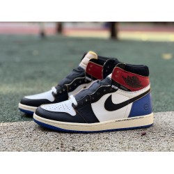 LJR BATCH Union LA x Fragment Design x Air Jordan 1 High Varsity Red Sport Royal IO7847-002