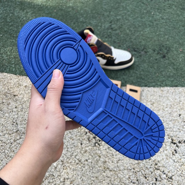 LJR BATCH Union LA x Fragment Design x Air Jordan 1 High Varsity Red Sport Royal IO7847-002