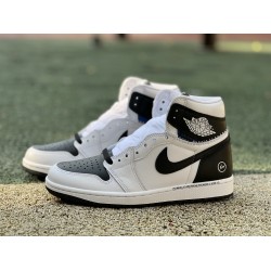 LJR BATCH Union LA x Fragment Design x Air Jordan 1 High White Black II7282-100 