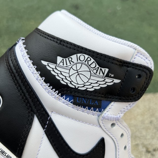 LJR BATCH Union LA x Fragment Design x Air Jordan 1 High White Black II7282-100 