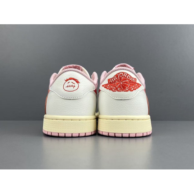 X BATCH Travis Scott x Air Jordan 1 Low OG Pink Pack IQ7604-101