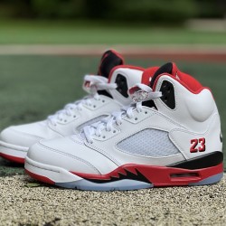 LJR BATCH Air Jordan 5 Retro Fire Red Black Tongue 2025 HQ7978-101