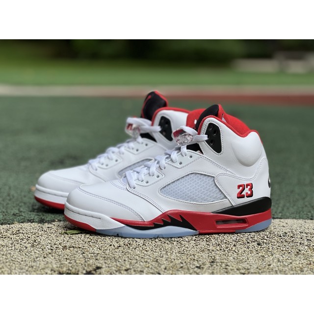 LJR BATCH Air Jordan 5 Retro Fire Red Black Tongue 2025 HQ7978-101