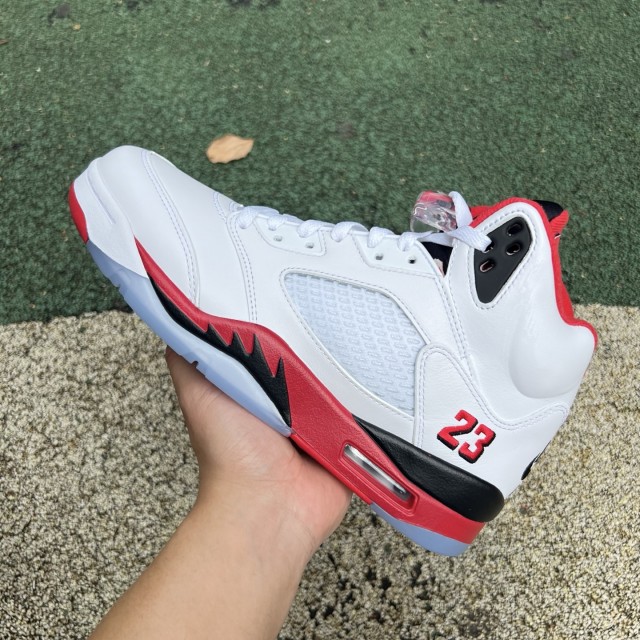 LJR BATCH Air Jordan 5 Retro Fire Red Black Tongue 2025 HQ7978-101