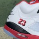 LJR BATCH Air Jordan 5 Retro Fire Red Black Tongue 2025 HQ7978-101