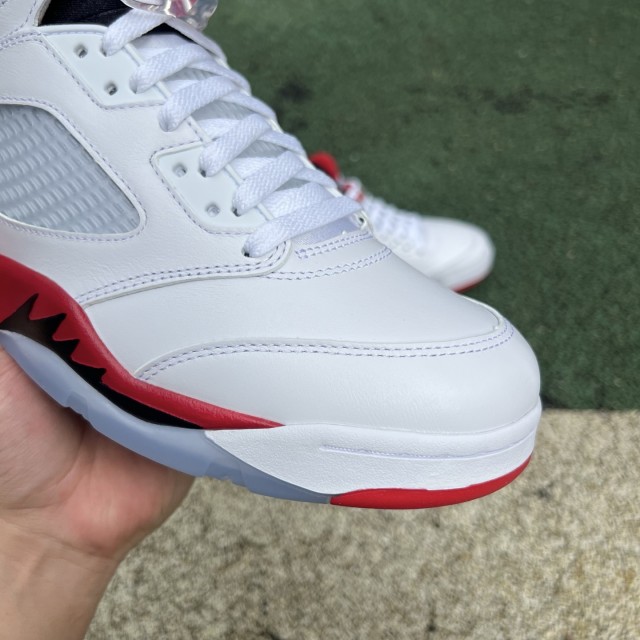 LJR BATCH Air Jordan 5 Retro Fire Red Black Tongue 2025 HQ7978-101