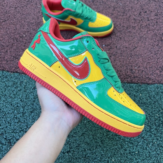 S2 BATCH Nike Air Force 1 Low Lil Yachty Concrete Boys Lucky Green IH4383-300