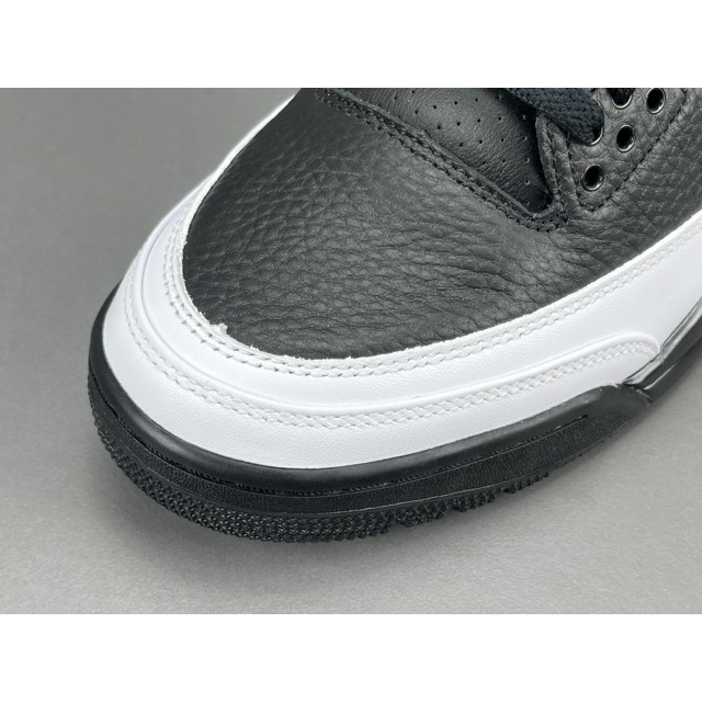 GOD BATCH Fragment Design x Air Jordan 3 Black White DA3595-001