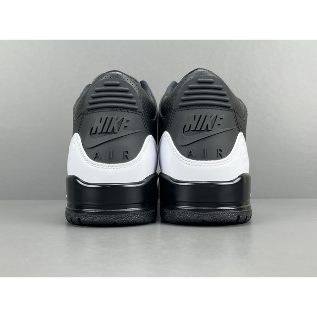 GOD BATCH Fragment Design x Air Jordan 3 Black White DA3595-001