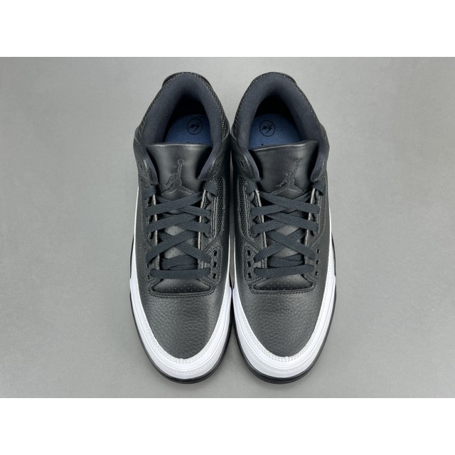 GOD BATCH Fragment Design x Air Jordan 3 Black White DA3595-001