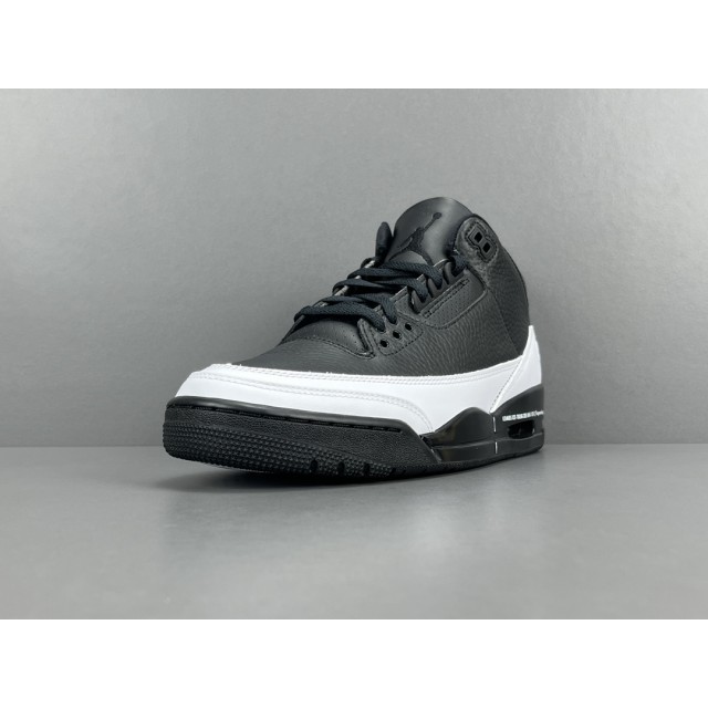 GOD BATCH Fragment Design x Air Jordan 3 Black White DA3595-001