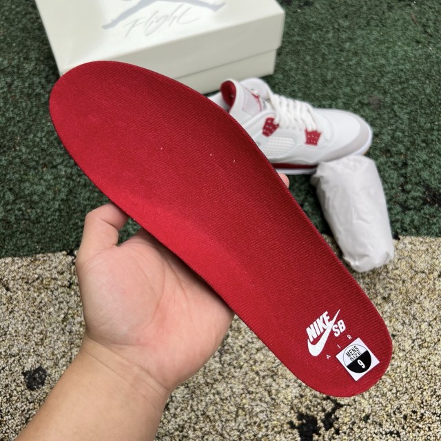 LJR Air Jordan 4 Retro SB Varsity Red DR5415-106
