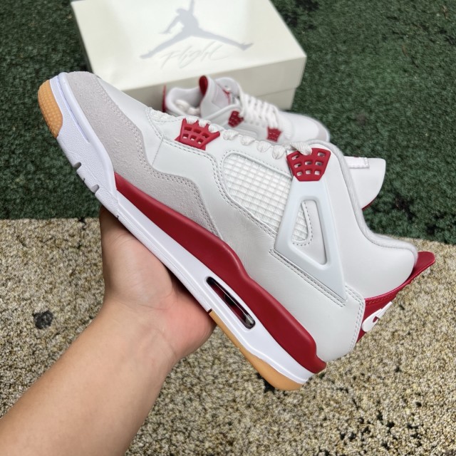 LJR Air Jordan 4 Retro SB Varsity Red DR5415-106