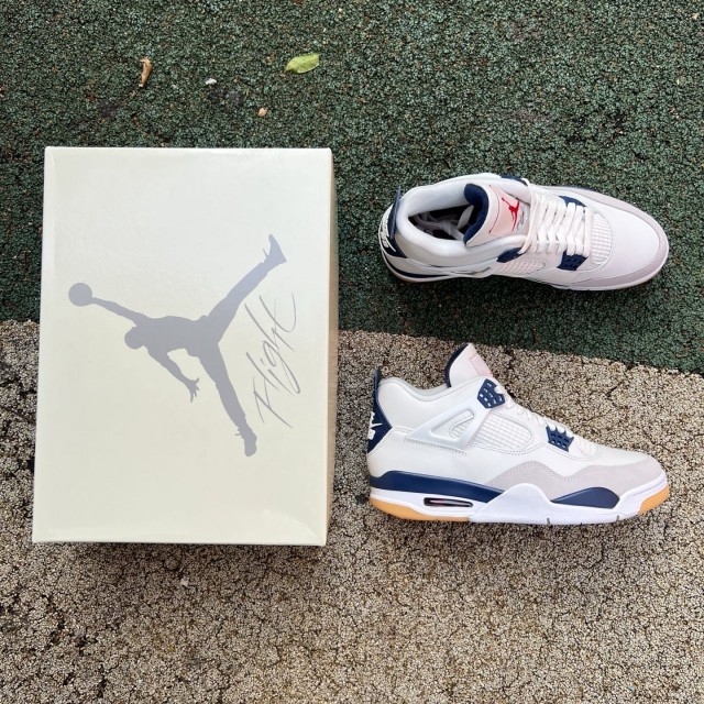 LJR BATCH Air Jordan 4 Retro SB Navy DR5415-100