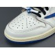 OG BATCH Air Jordan 1 Retro Low Fragment x Travis Scott Sail Military Blue DM7866-104