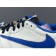OG BATCH Air Jordan 1 Retro Low Fragment x Travis Scott Sail Military Blue DM7866-104