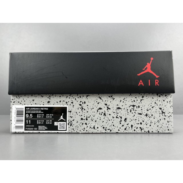 OG BATCH Air Jordan 4 OG White Cement 2025 FV5029-100