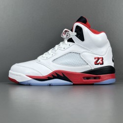 PK BATCH Air Jordan 5 Retro Fire Red Black Tongue HQ7978-101