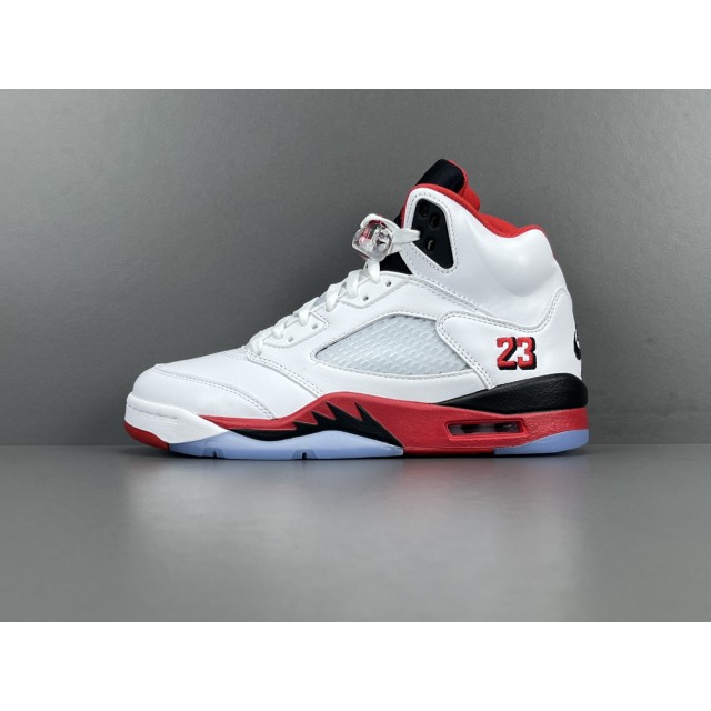 PK BATCH Air Jordan 5 Retro Fire Red Black Tongue HQ7978-101