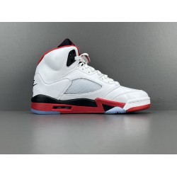 PK BATCH Air Jordan 5 Retro Fire Red Black Tongue HQ7978-101