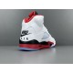 PK BATCH Air Jordan 5 Retro Fire Red Black Tongue HQ7978-101