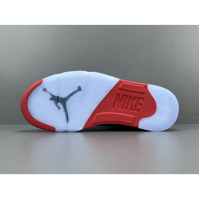 PK BATCH Air Jordan 5 Retro Fire Red Black Tongue HQ7978-101