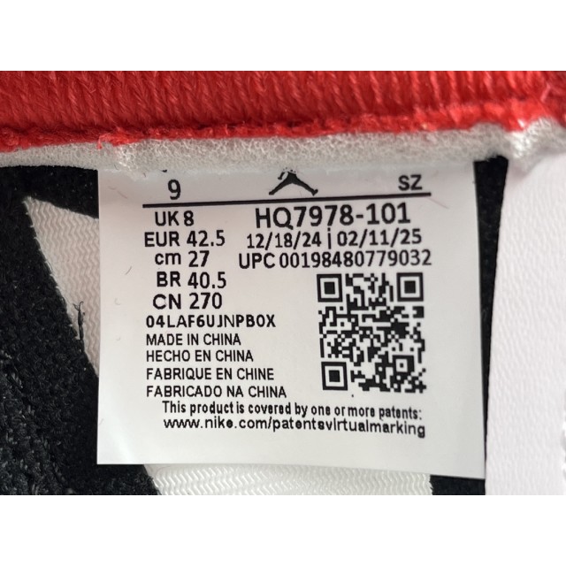 PK BATCH Air Jordan 5 Retro Fire Red Black Tongue HQ7978-101
