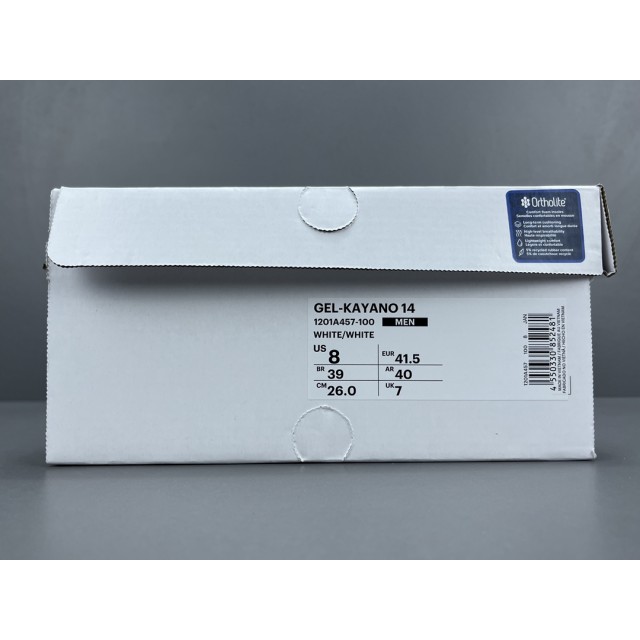 TOP BATCH ASICS Gel-Kayano 14 JJJJound Silver White 1201A457-100