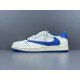 X BATCH Air Jordan 1 Retro Low Fragment x Travis Scott Sail Military Blue DM7866-104