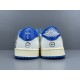 X BATCH Air Jordan 1 Retro Low Fragment x Travis Scott Sail Military Blue DM7866-104