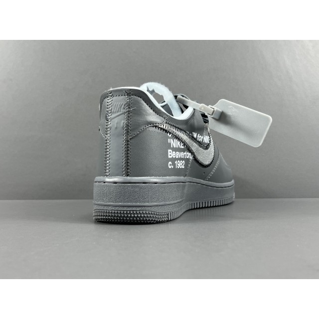 GOD BATCH Off-White x Nike Air Force 1 Low "Grey" DX1419-500