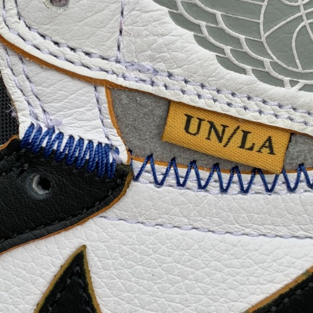 LJR BATCH Union x Air Jordan 1 Black Toe BV1300 106