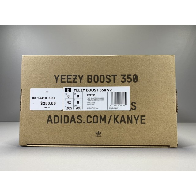 OG BATCH Adidas Yeezy Boost 350 V2 "Yeezreel" Reflective FX4130