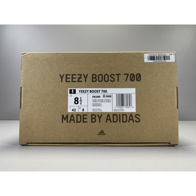 OG BATCH Adidas Yeezy Boost 700 "Teal Blue" FW2499